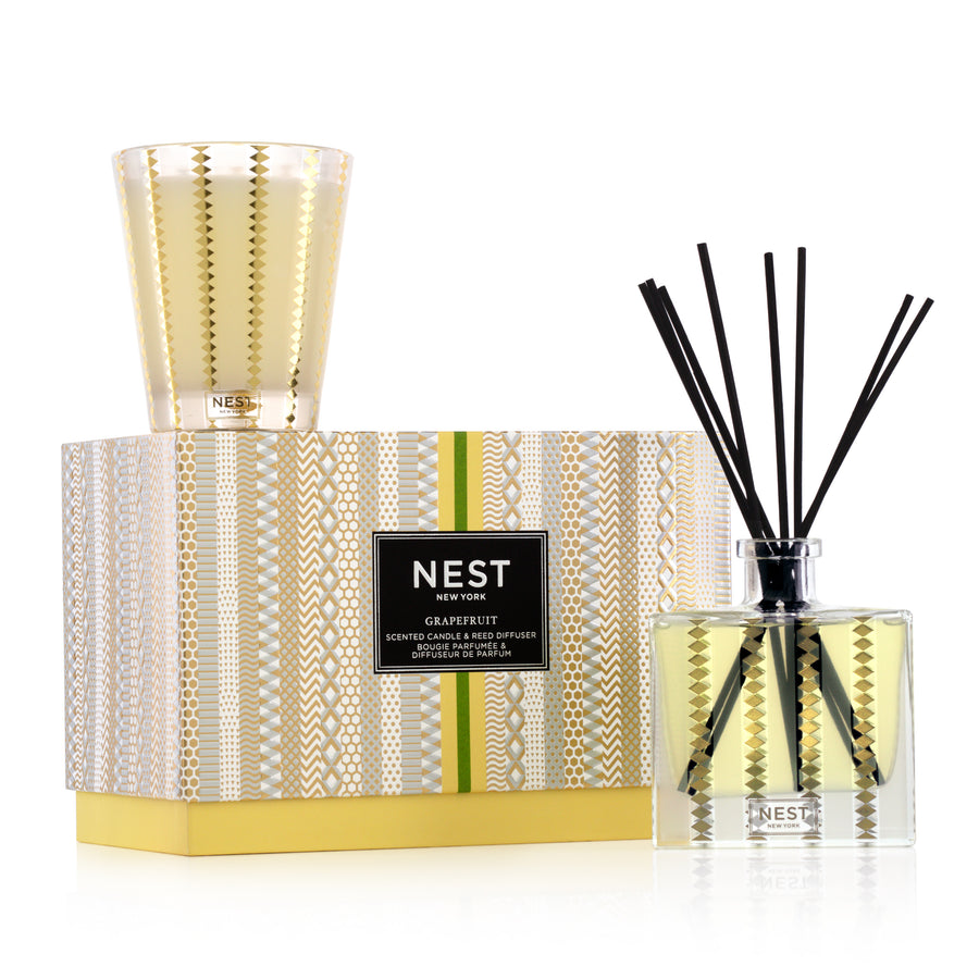 Grapefruit Candle and Diffuser Set