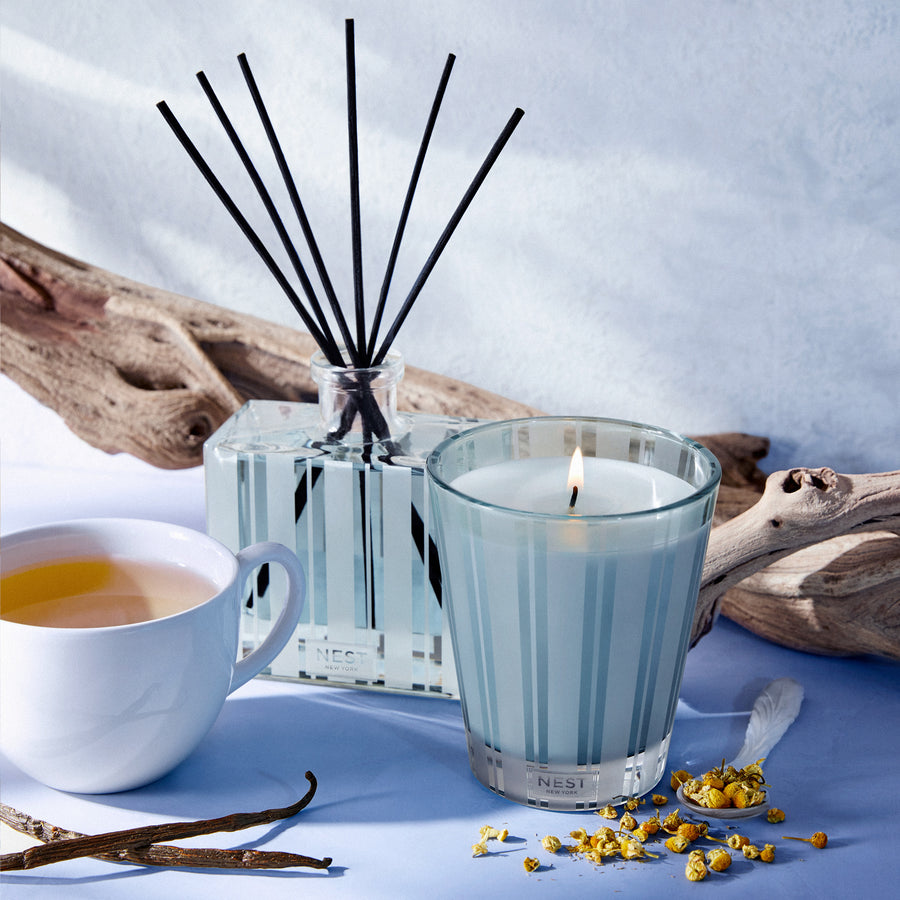 Driftwood & Chamomile Classic Candle & Diffuser Set