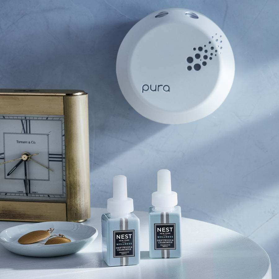Driftwood & Chamomile Refill Duo for Pura Smart Home Fragrance Diffuser